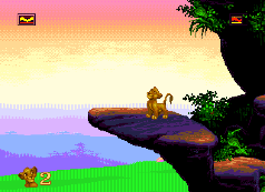 lion king on genesis